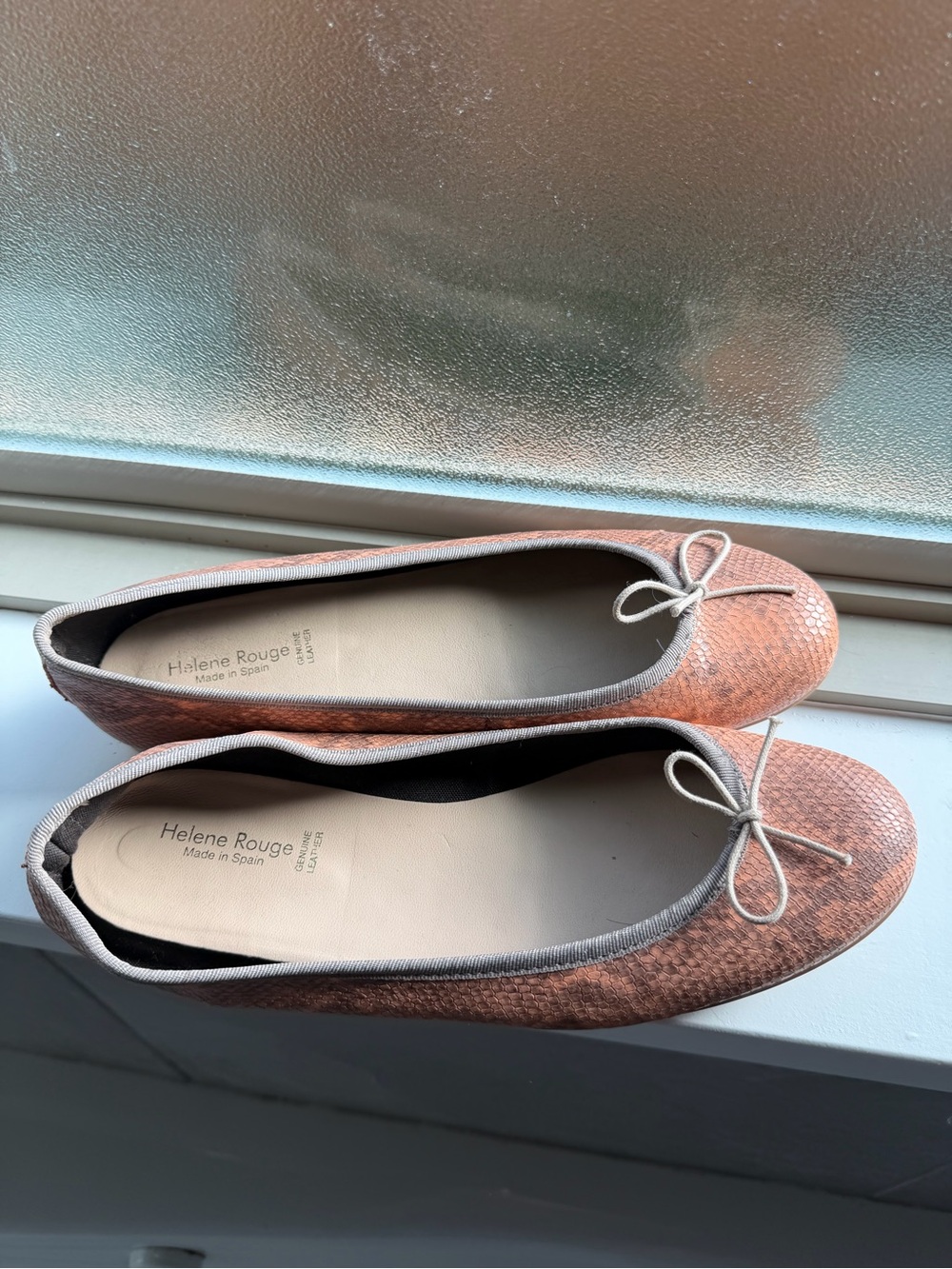 Women's Coral Snake-Print Ballet Flats
